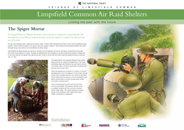 Limpsfield Common Air Raid Shelters