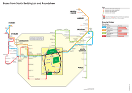 Buses from South Beddington and Roundshaw