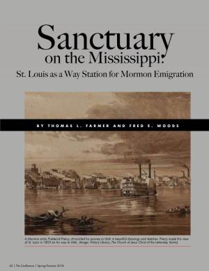 Sanctuary on the Mississippi: St. Louis As a Way Station for Mormon