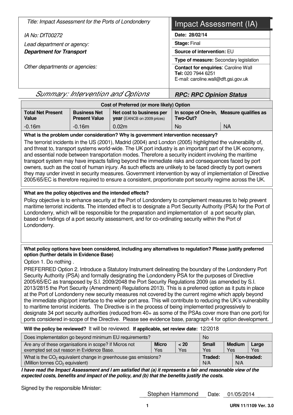 The Port Security Regulations 2009 (As Amended by S.I