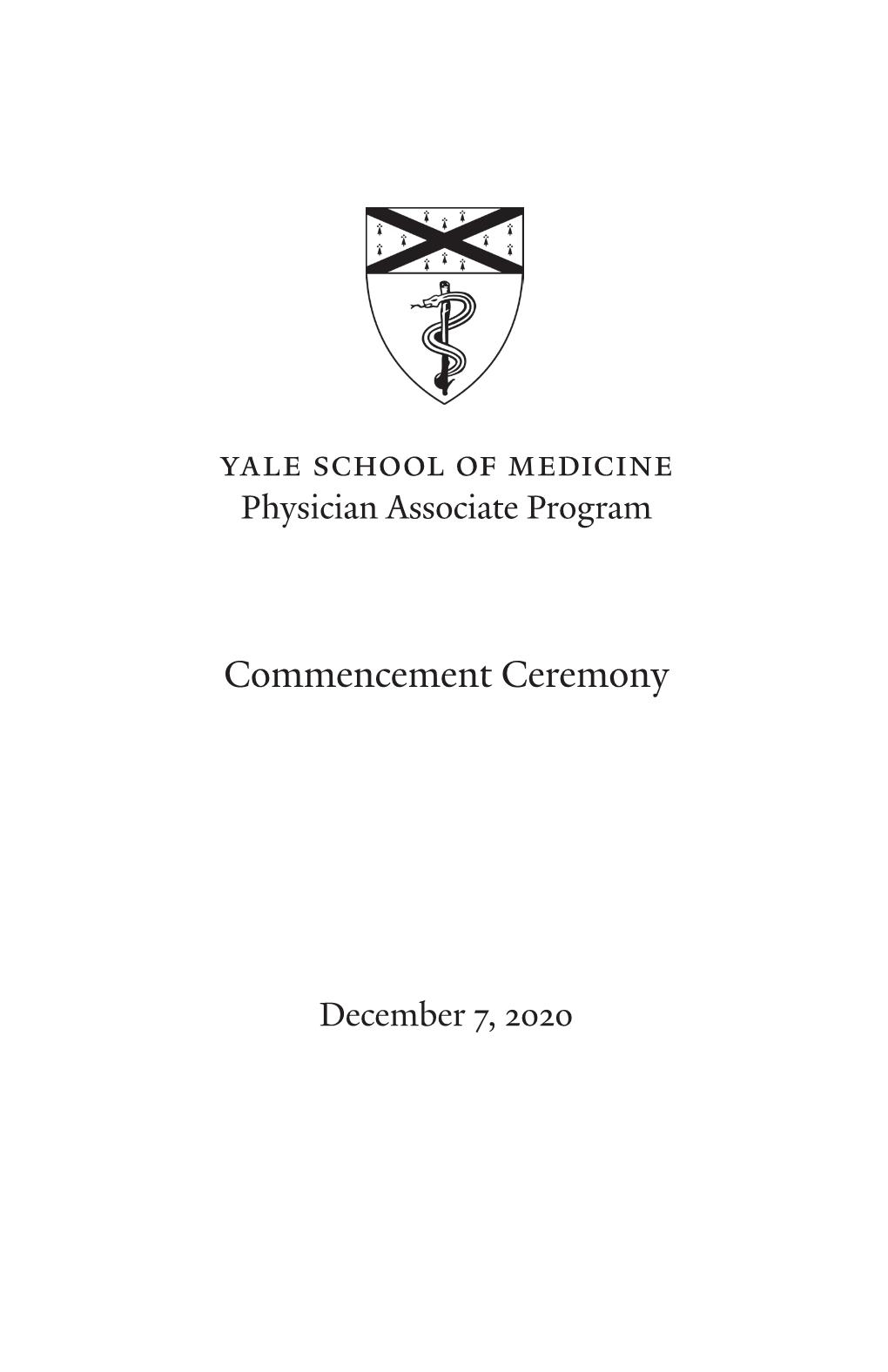 Commencement Ceremony