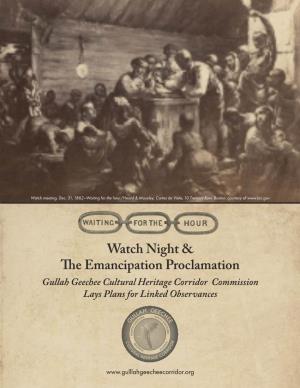 Watch Night & the Emancipation Proclamation