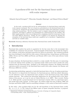 A Goodness-Of-Fit Test for the Functional Linear Model with Scalar Response