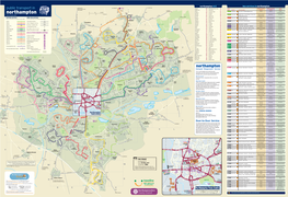 Northampton Map & Guide