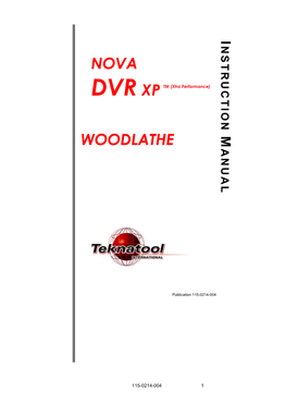 DVR Xp Manual