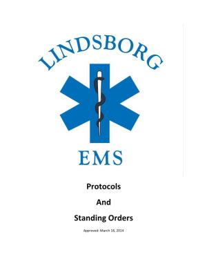 Protocols and Standing Orders