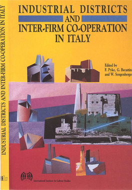 INDUSTRIAL DISTRICTS and INTERFIRMCOOPERATION in ITALY Industrial Districts and Inter-Firm Co-Operation in Italy