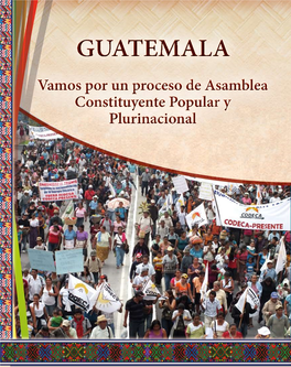Propuesta- Codeca- Guatemala-Proceso