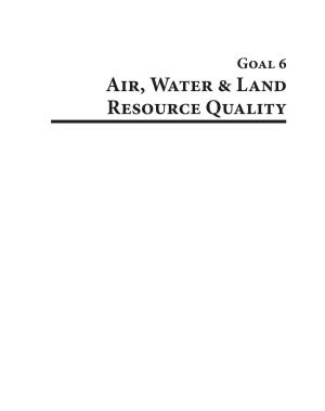 Air, Water & Land Resource Quality