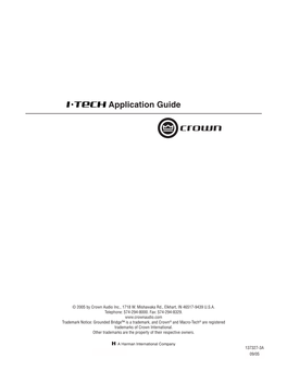 I-Tech Application Guide 1