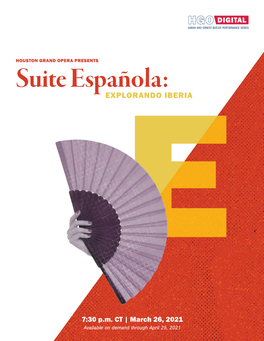 Suite Española: EXPLORANDO IBERIA