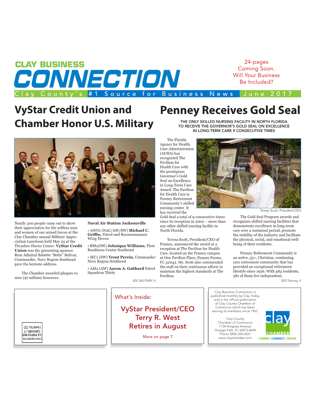 Penney Receives Gold Seal