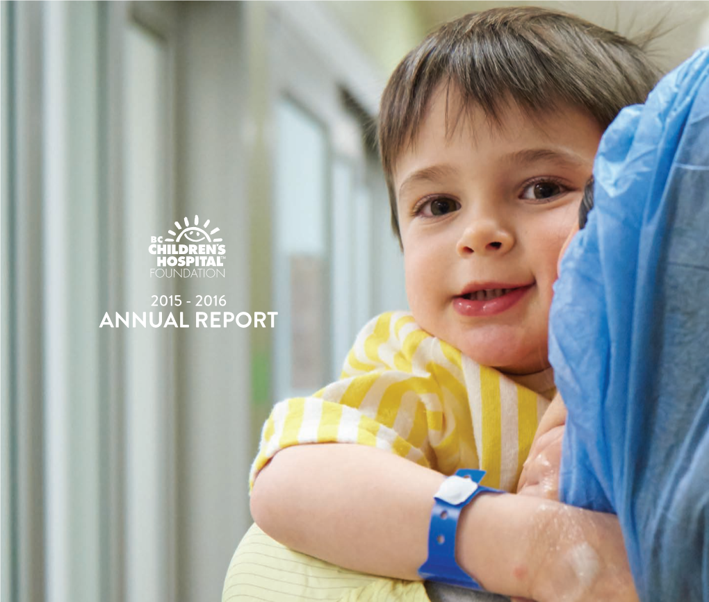 BCCHF-Annual-Report-2015-16.Pdf