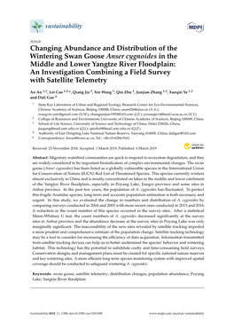 Changing Abundance and Distribution of the Wintering Swan Goose