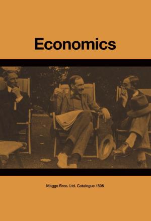 Economics 1508 Catalogue Maggs Economics
