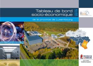Tableau De Bord Socio-Économique De La Province De Luxembourg