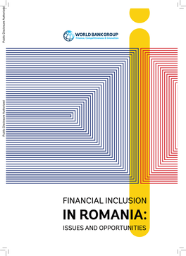Financial Inclusion in Romania: Issues and Opportunities