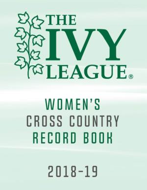 20 17 Women's XC Records Book 20 18