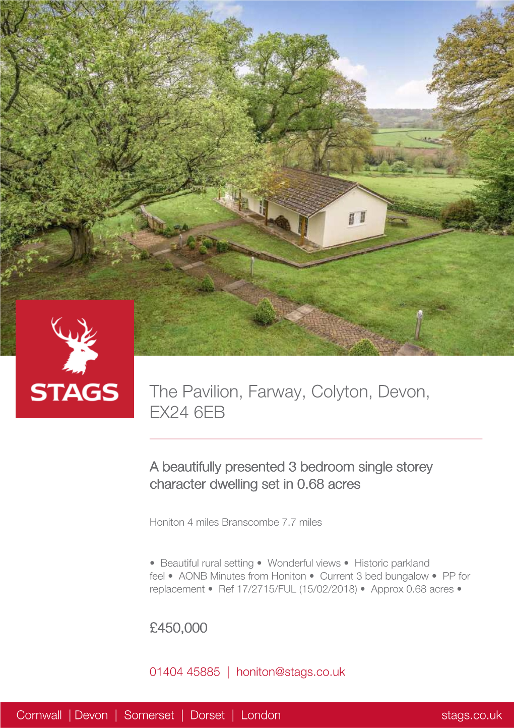 The Pavilion, Farway, Colyton, Devon, EX24 6EB