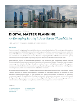 Digital Master Planning
