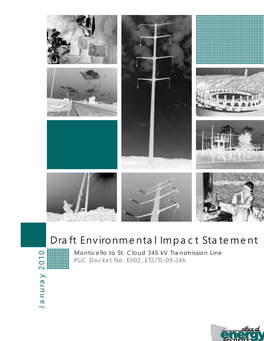 Draft Environmental Impact Statement Monticello to St