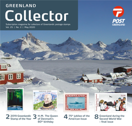 GREENLAND Collector Subscription Magazine for Collectors of Greenlandic Postage Stamps Vol