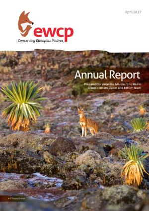 Annual Report Prepared by Jorgelina Marino, Eric Bedin Claudio Sillero-Zubiri and EWCP Team