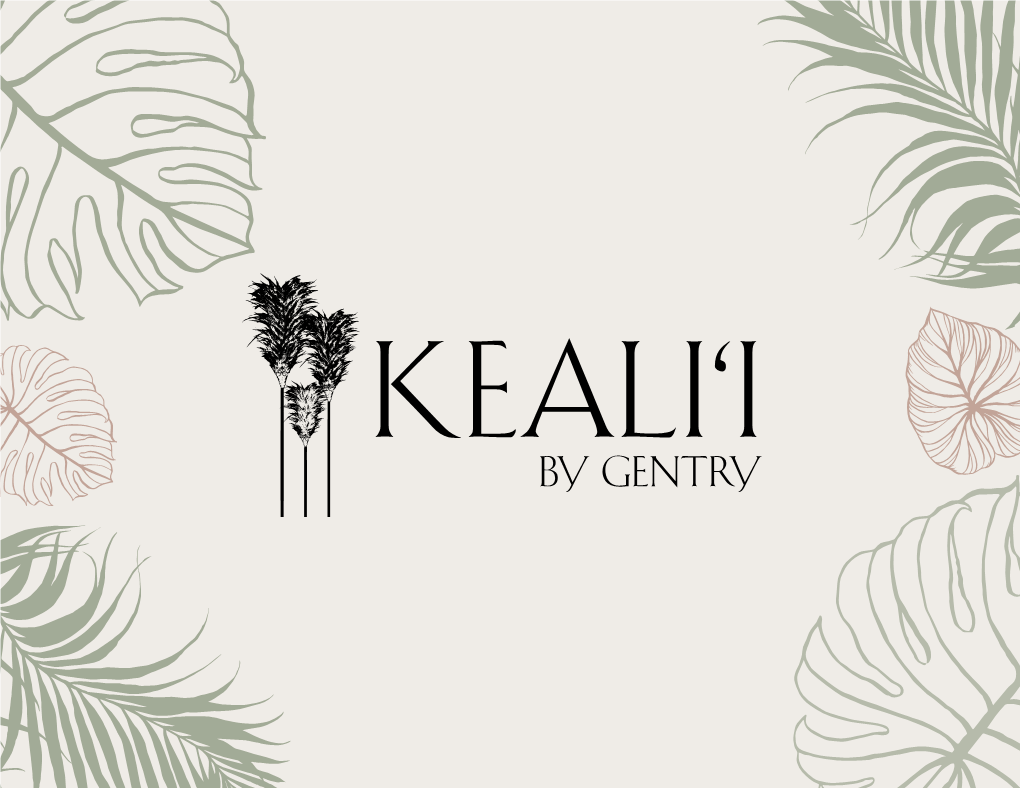 Keali'i Brochure