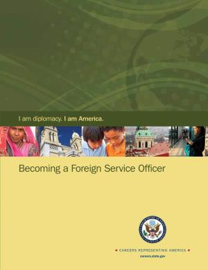 Becoming a Foreign Service Officer