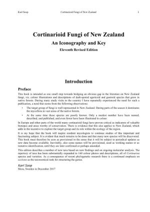 Cortinarioid Fungi of New Zealand I