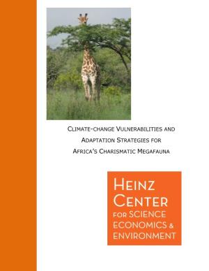Climate-Change Vulnerabilities and Adaptation Strategies for Africa's
