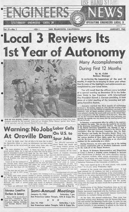 1962 January Engineers News