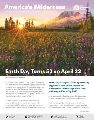 Earth Day Turns 50 on April 22 © Kevin Mcneal