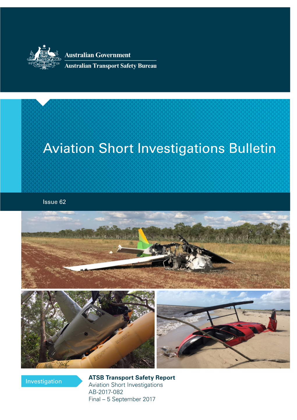 Aviaiton Short Inveatigations Bulletin Issue 62