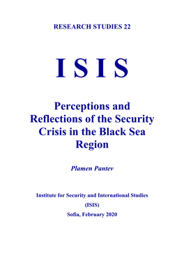 Perceptions and Reflections of the Security Crisis in the Black Sea Region