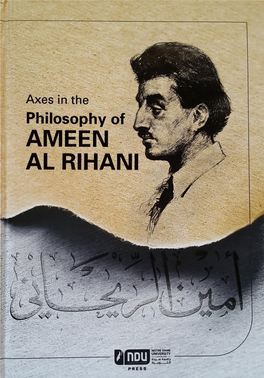 Juhan's Jihad and the Blond Beast: Ameen Rihani Between Islamic Doctrine and Nietzschean Perspective