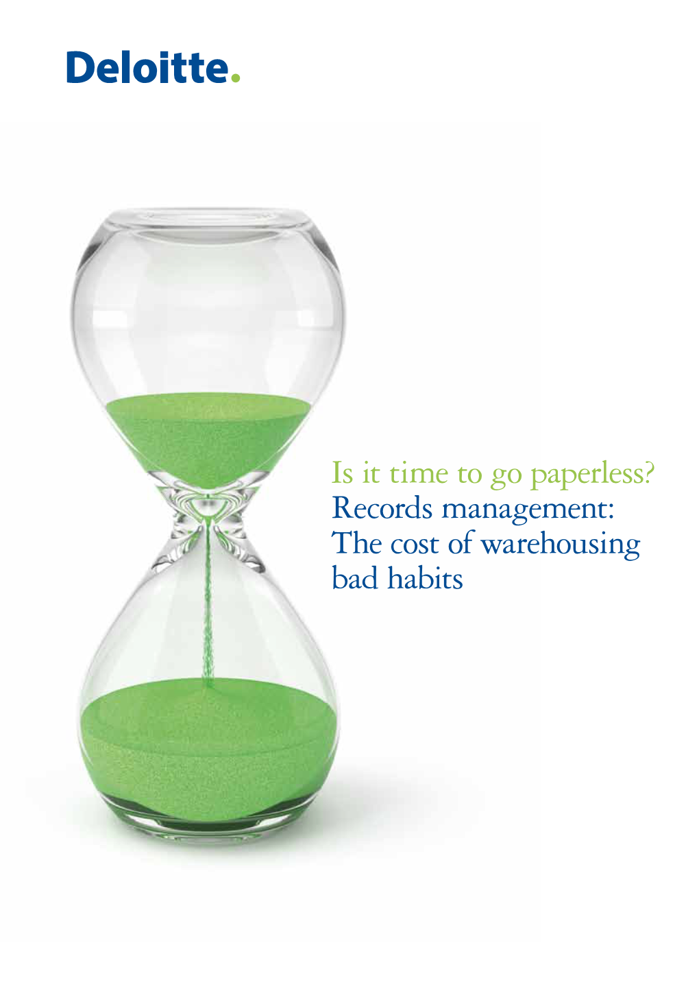 Is It Time to Go Paperless? Records Management