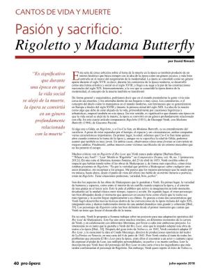 Rigoletto Y Madama Butterfly