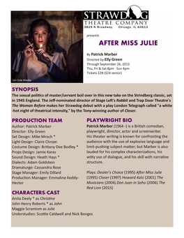 After Miss Julie