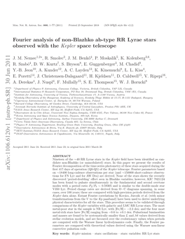 Fourier Analysis of Non-Blazhko Ab-Type RR Lyrae Stars Observed with the Kepler Space Telescope