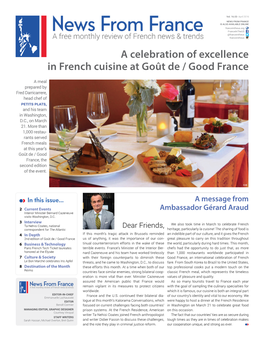 A Celebration of Excellence in French Cuisine at Goût De / Good France