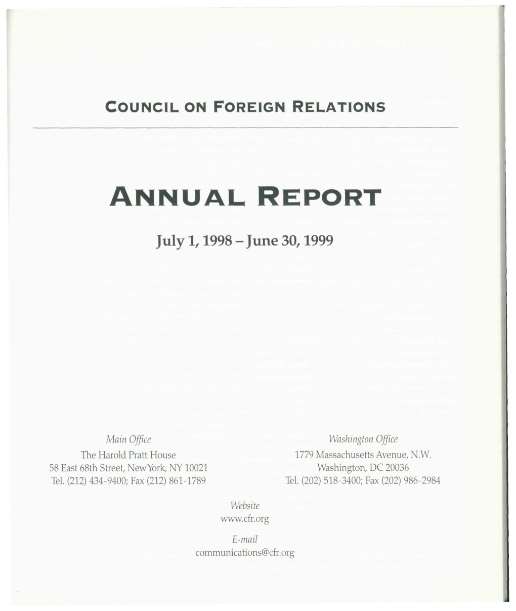 Annual Report