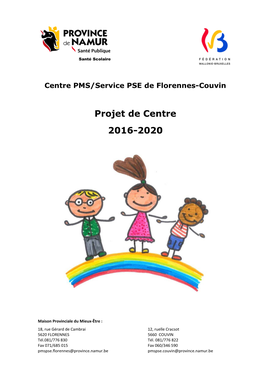 Projet De Centre 2016-2020
