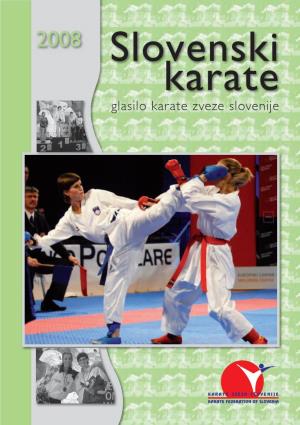 Slovenski Karate 2008 Uvodnik 3