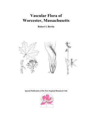Vascular Flora of Worcester, Massachusetts