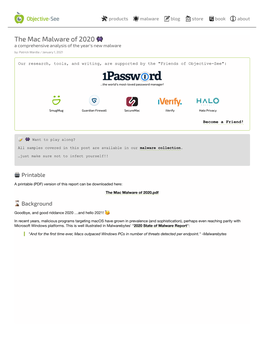 The Mac Malware of 2020.Pdf