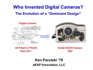 Kodak DC210 Camera Filed 1971 1997