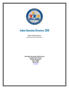 Indian Education Directory 2018