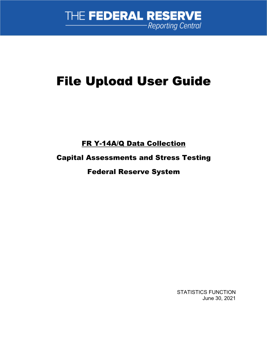 FR Y-14A/Q Data Collection