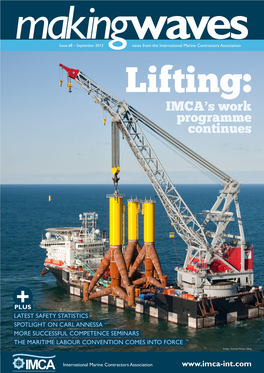 IMCA's Work Programme Continues